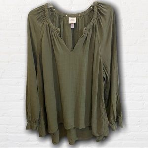 Knox Rose XXL Long Sleeve Blouse